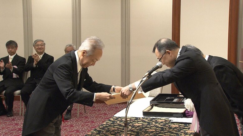 谷村さんは2015年に紫綬褒章を受賞