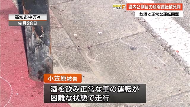 県内2例目 飲酒・ひき逃げの男を危険運転致死罪で起訴【高知】