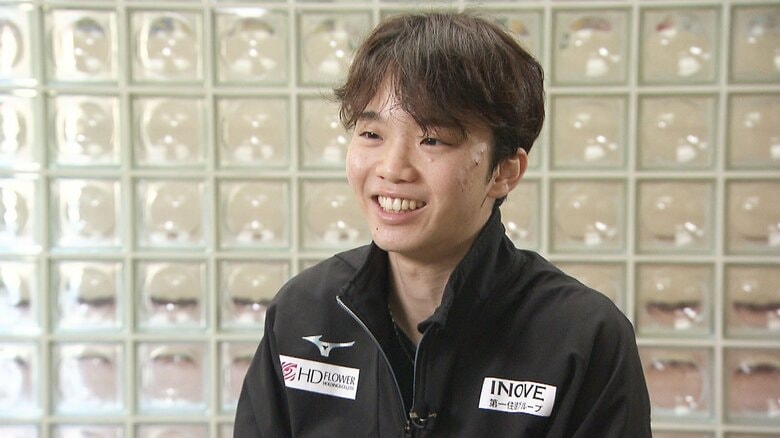 昨シーズンが「学びが多かった」と振り返る友野一希（2025年8月）