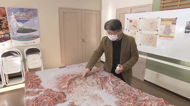 磐梯山噴火記念館・佐藤公館長