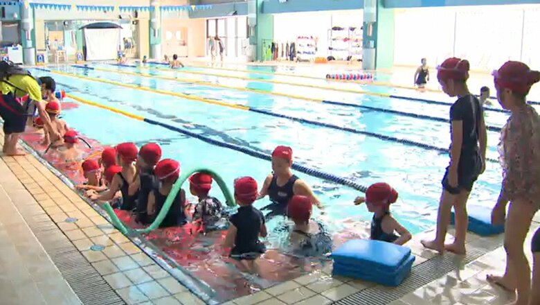 民間のスポーツクラブで行われた授業