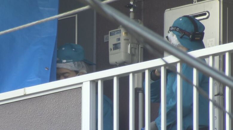 容疑者の自宅