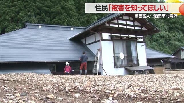広さ100坪の家の1階天井近くまで土砂が流れ込んだ