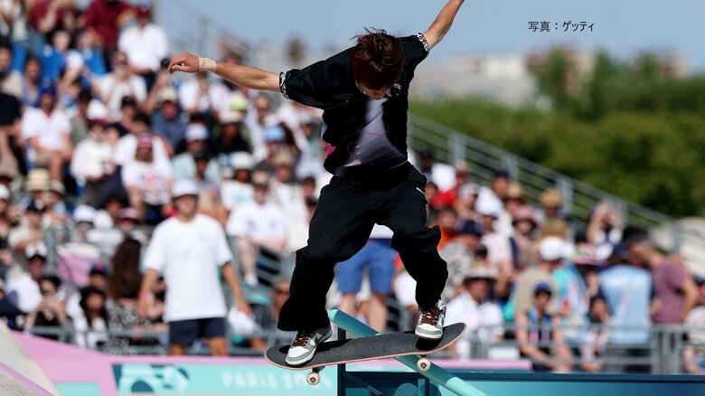 決勝トリック5本目での堀米選手