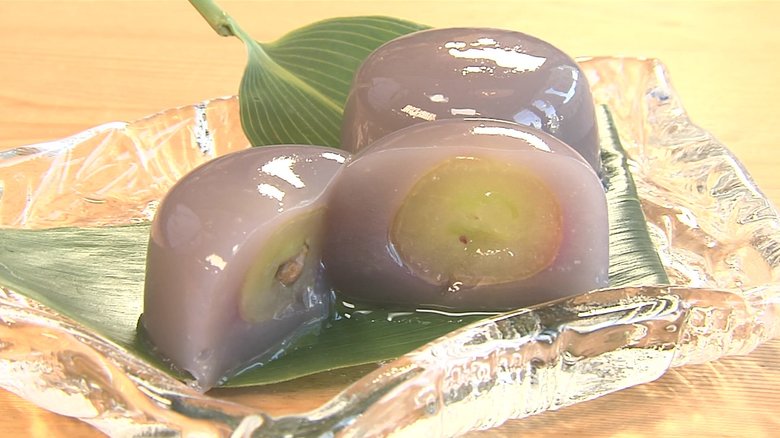 送り先から「こんなモノあるの?」 創作和菓子『巨峰水まんじゅう』開発秘話…丁寧な手仕事と職人魂