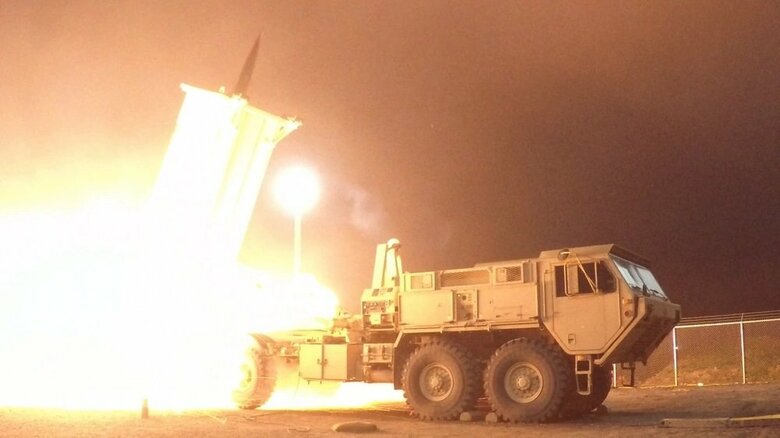 米陸軍THAAD迎撃システム（米国防総省公式画像）