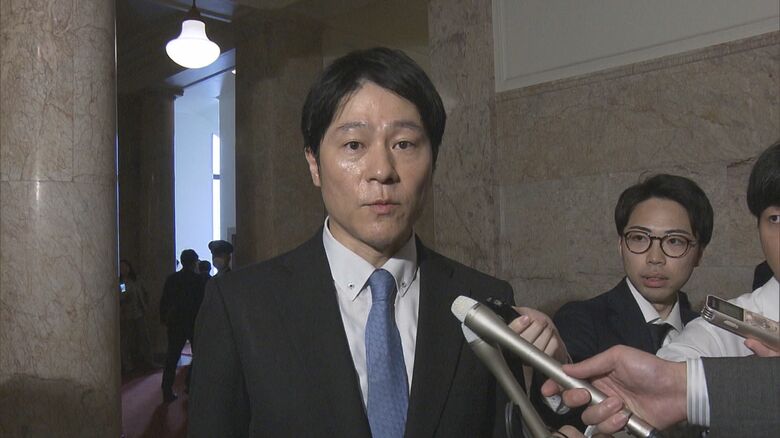 謝罪した梅谷議員
