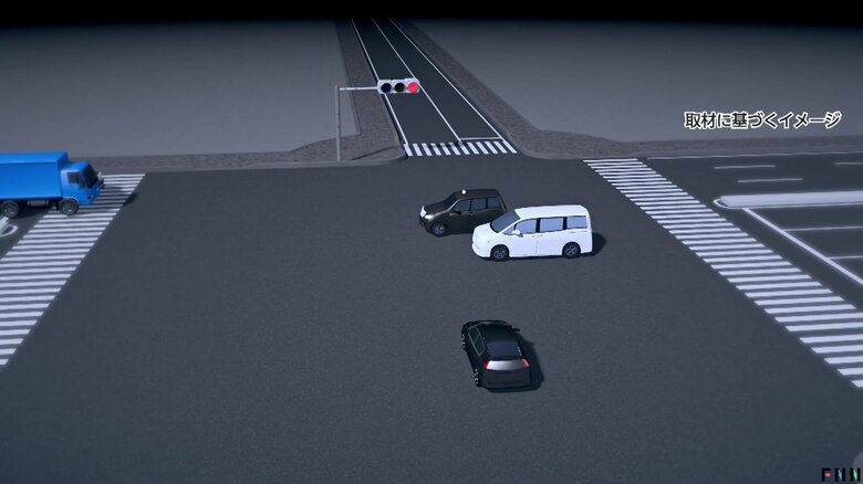 事故の様子（イメージ）