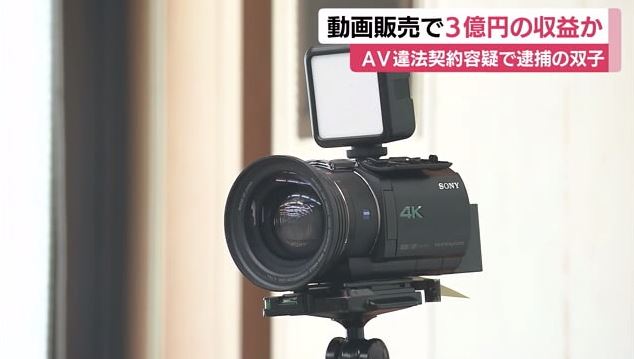 押収された撮影機器