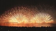 【速報】三国花火は中止　台風15号の接近に伴う強風、高波予想のため　順延なし