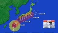 【台風情報】台風6号　今後の進路は？ 3日にかけて暴風域を伴ったまま西日本から東日本に接近するおそれ　台風本体と前線の影響で断続的に猛烈な雨　走行中のトラックが横転するほどの猛烈な風も