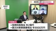 中国電力が島根原発周辺自治体の鳥取県に対して新たな負担金拠出を伝える　年総額４億７千万円に（鳥取）