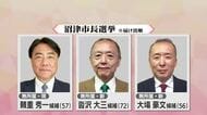 沼津市長選　これまでに現職・新人の計3人が立候補の届け出　選挙戦となるのは前々回以来8年ぶり