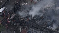住宅5棟燃える火事　先ほど鎮圧　栃木・大田原市　けが人なし