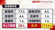 〈新型コロナ〉新潟県で28人感染確認 クラスター関連や県外往来