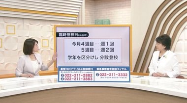 “休校延長”気になる学習の遅れ 対策は?仙台・郡市長に聞く#3