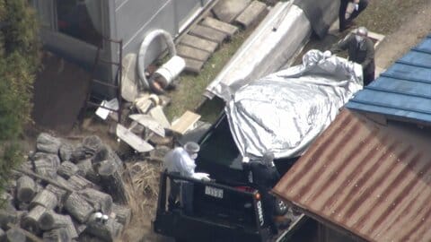 安達容疑者“息子を小学校まで送った後、別の場所で殺害”　警察は自宅にある車を押収　京都・男児遺体遺棄事件