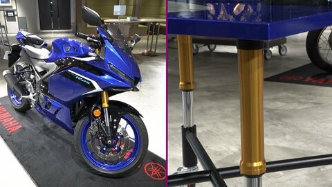 異業種コラボでバイク部品が家具に　技術のアップサイクルで価値創生