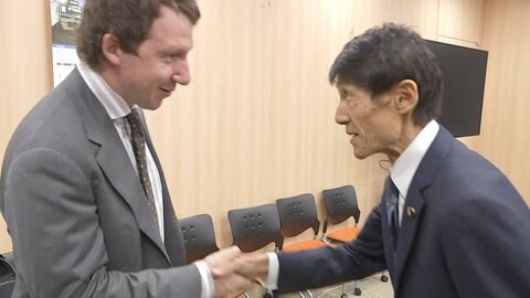 古川デジタル大臣がアンソロピック共同創業者にサイバー安全の提携を要請　大規模AIデータセンターの日本招致も