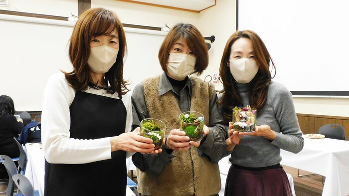「苔の魅力が分かった」と語る参加者