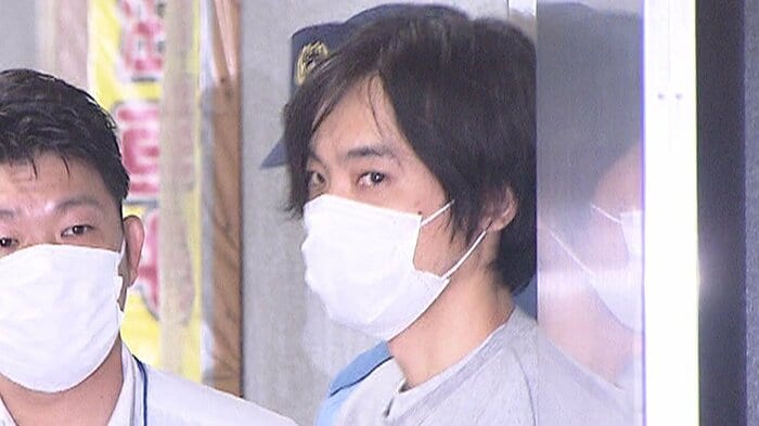 逮捕時の吉田被告(2022年9月16日)