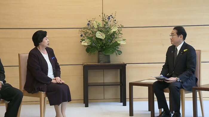 現職の首相と曽我さんの面会は、2018年7月以来5年ぶり。