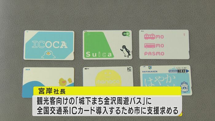 導入を予定している交通系ICカード