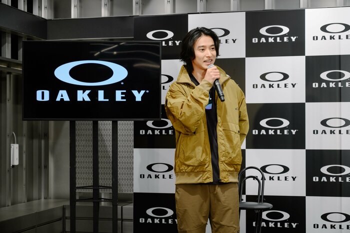 スポーツ&ライフスタイルブランド「オークリー」のアンバサダーに就任した山崎賢人さん(28)