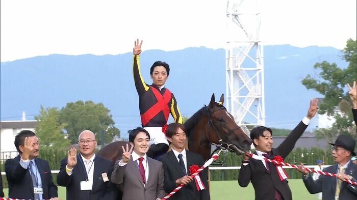 2023年秋華賞を制し3冠牝馬に輝いたリバティアイランド