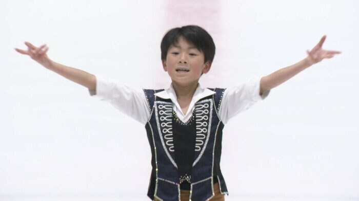 羽生さんと同じリンクで練習に励む泉篤杜