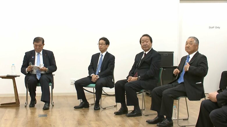 “トランプ関税”受け石破首相が建設機械大手「コマツ」関係者と車座対話　地方創生・女性活躍にも言及｜FNNプライムオンライン