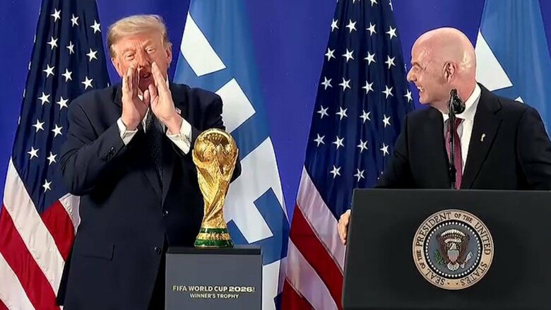 「またアメリカを選んだらどうだ」トランプ大統領が2038年W杯のアメリカ単独開催促す　FIFA会長との会談で提案｜FNNプライムオンライン