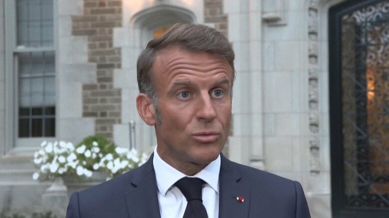 マクロン大統領　プーチン大統領とゼレンスキー大統領の首脳会談、スイス開催の可能性を示唆　「中立国で行われるべき」｜FNNプライムオンライン