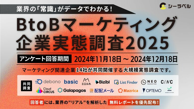 業界の「常識」がデータでわかる!|BtoBマーケティング企業実態調査2025