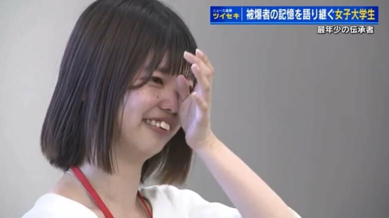 「地獄を見た被爆者の証言を聞いているだけでいいのか？」強い使命感につき動かされた最年少「被爆体験伝承者」の思い｜FNNプライムオンライン