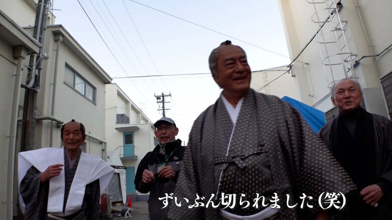 冗談を交わす高橋さん