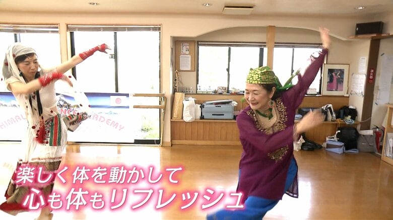 生徒一人一人がイキイキとダンスに臨む