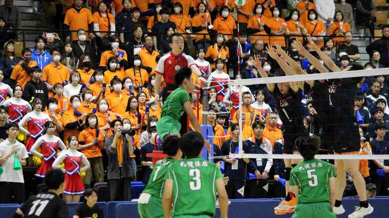 春高バレー北海道代表決定戦・準決勝 札幌大谷-札幌藻岩（2025年11月）