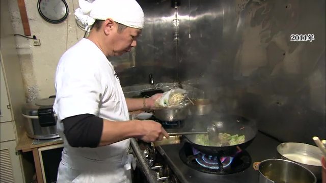 2011年　飲食店を営んでいたころの吉田さん