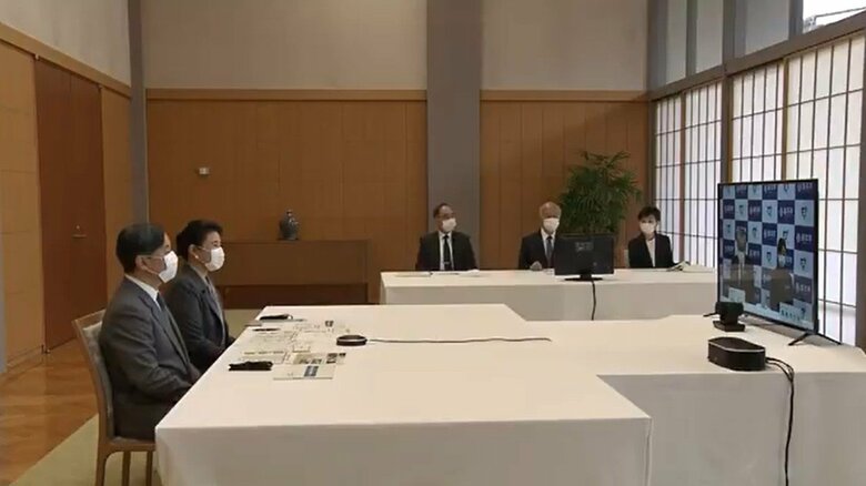 岩手県をオンライン訪問された両陛下（3月）