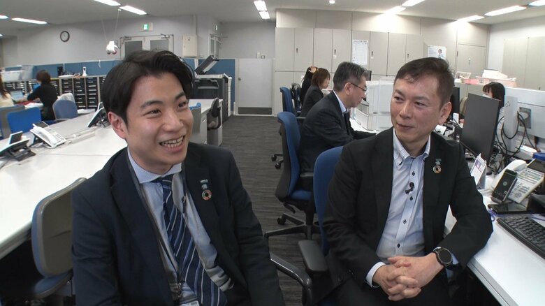 和やかな社内の雰囲気