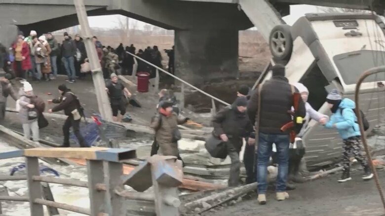 ウクライナ・イルピン　7日