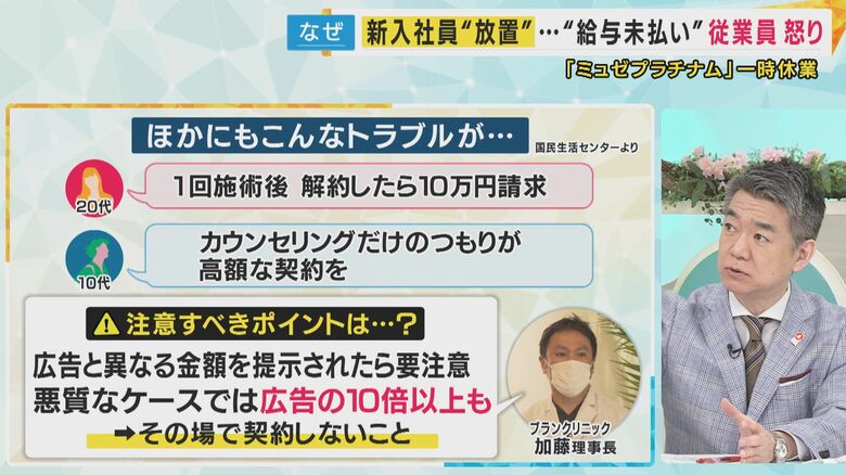 利用者のトラブルはほかにも