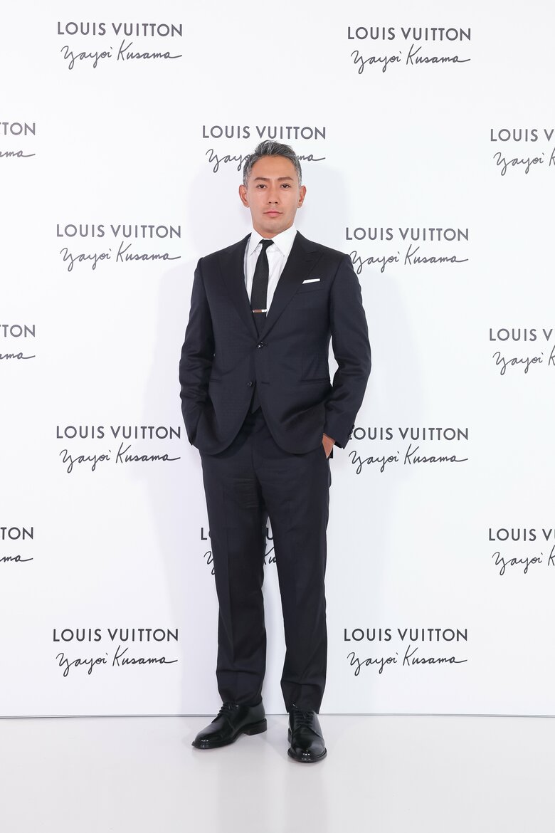 市川團十郎さん　(C)LOUIS VUITTON