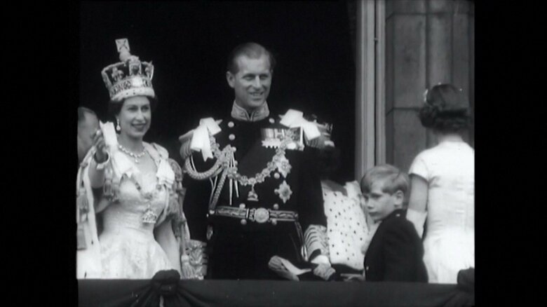 エリザベス女王とフィリップ殿下（1953）