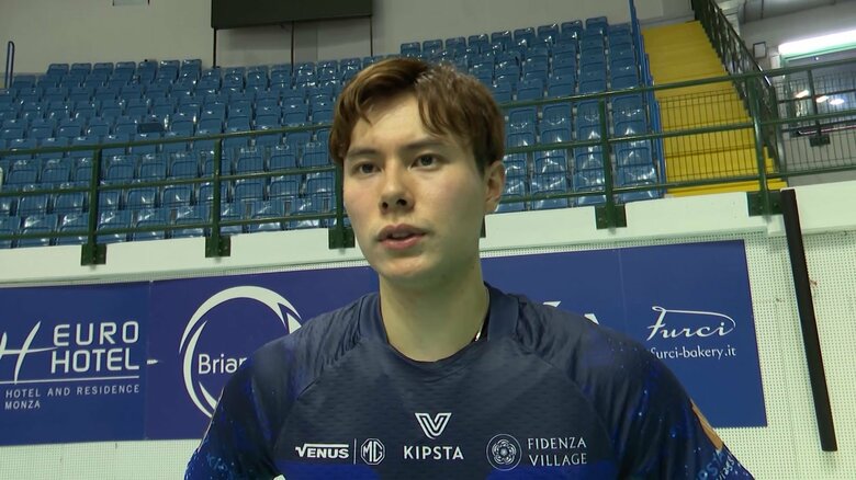 イタリアで活躍する日本代表・髙橋藍選手