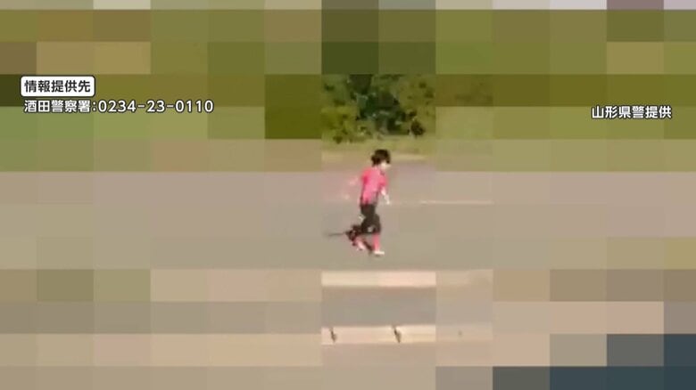 優斗さんが行方不明になった当日の防犯カメラ映像より