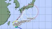 【台風情報】台風26号の進路予想　関東は10月はじめは台風26号の影響を受ける恐れ　雨の降る日が多いう予想　沖縄本島地方には27日から28日にかけて接近する見込み