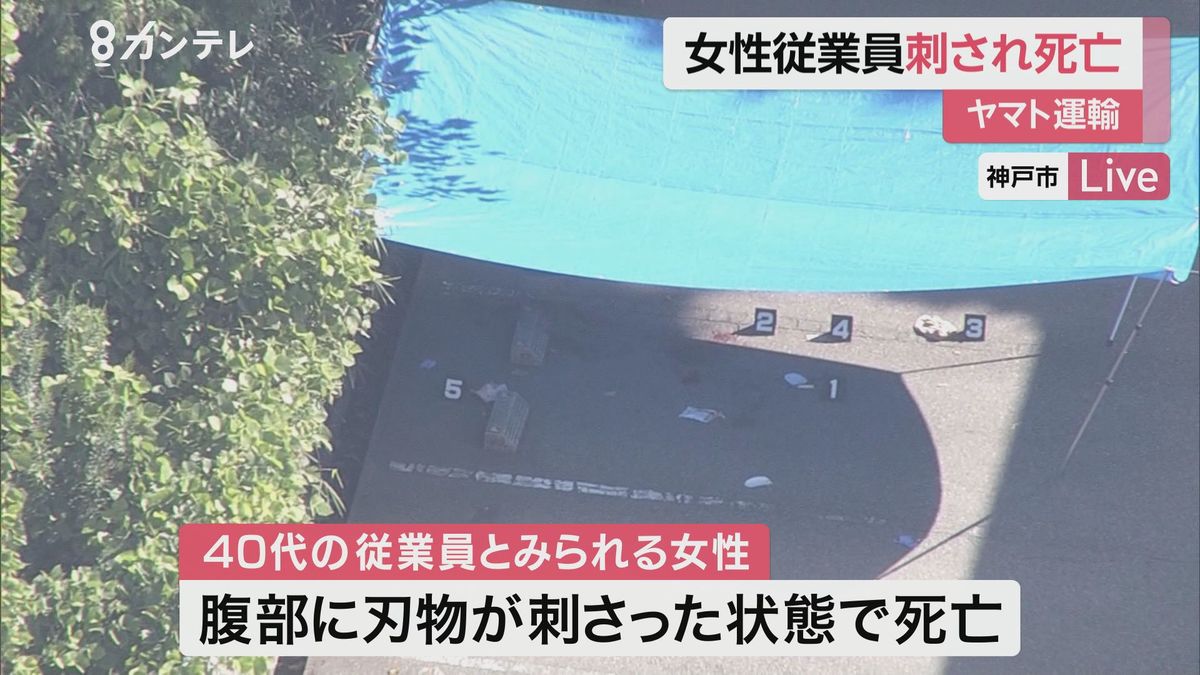 解雇された従業員か ヤマト運輸 営業所に 刃物男 侵入 女性１人が腹部を刺され死亡