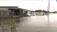 車が水没…ドアを蹴り脱出「死ぬかと思った」　富山・石川で一時「大雨特別警報」複数の川が氾濫　秋田県沿岸で線状降水帯発生の可能性